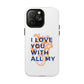 All My Heart Anatomical Art Tough Magnetic Case