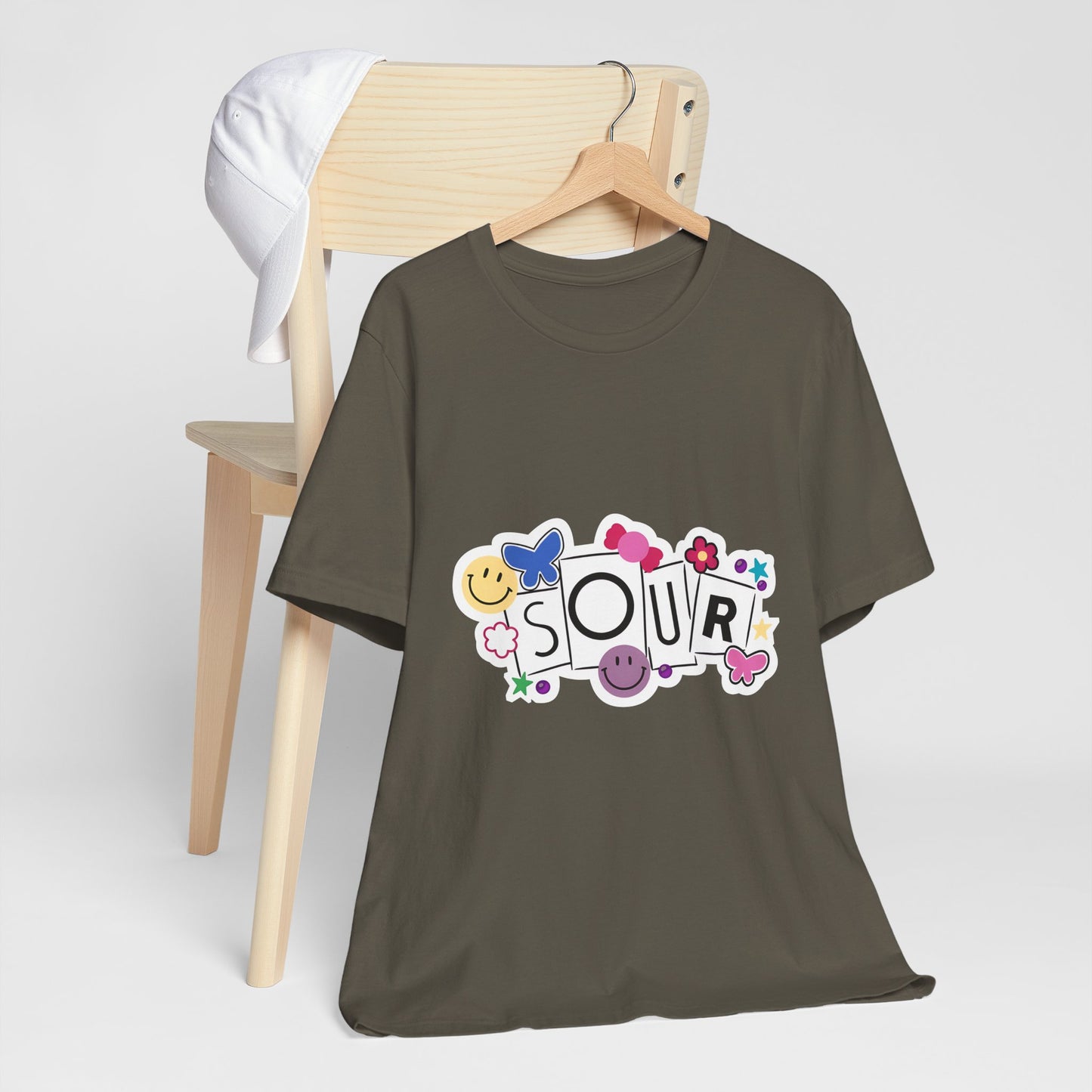 Olivia Rodrigo Unisex Jersey Short Sleeve Tee - Sour