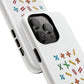 Minimalist Paw Print Tough Magnetic case