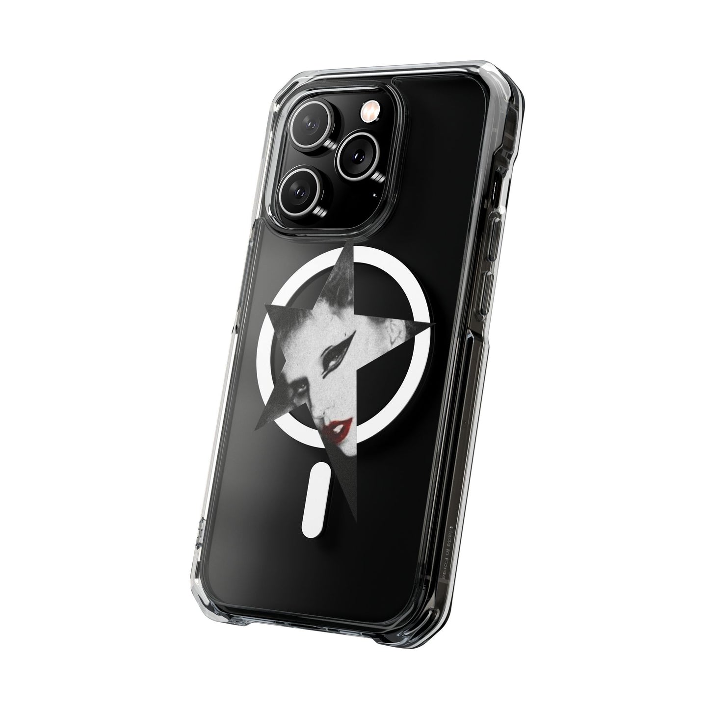Born This Way Star Face Magnetic clear case