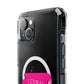 Electric Graffiti Drip Magnetic clear Impact case