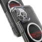 Fire Aura Grid Magnetic clear Impact case