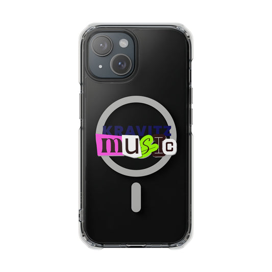 Mixed Tape Music Magnetic clear Impact case