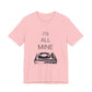 Spin It Retro Unisex Jersey short sleeve tee