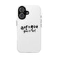 Red Scribble Heart Tough Magnetic Case
