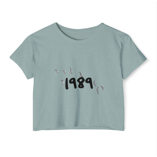 Wings of '89 Women's Festival Crop Top