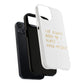 Know Myself Lyric Script Tough Magnetic Cases