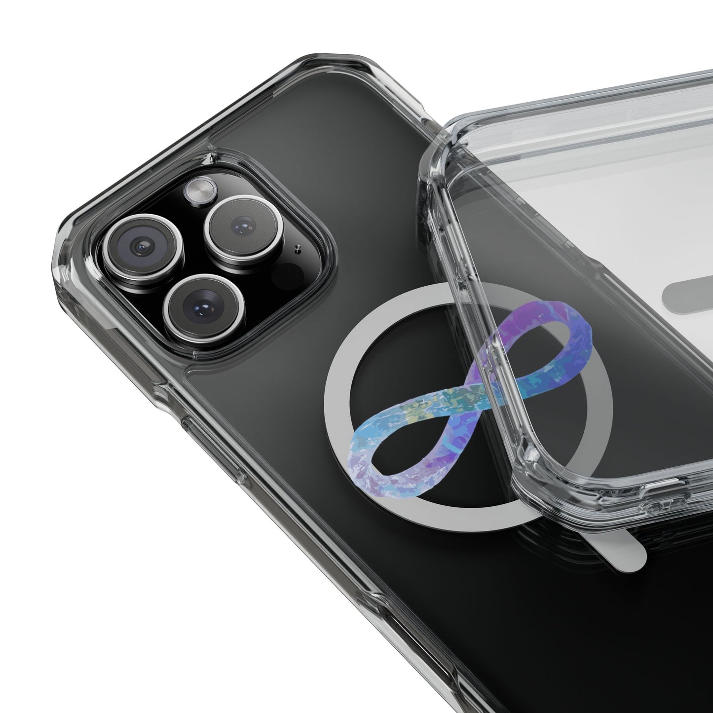 Cosmic Infinity Loop Magnetic Clear Impact case