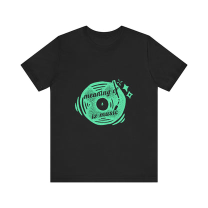 Vinyl Dreams Speak Unisex Jersey short sleeve tee