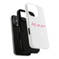 Handwritten Heart Doodle Tough Magnetic case