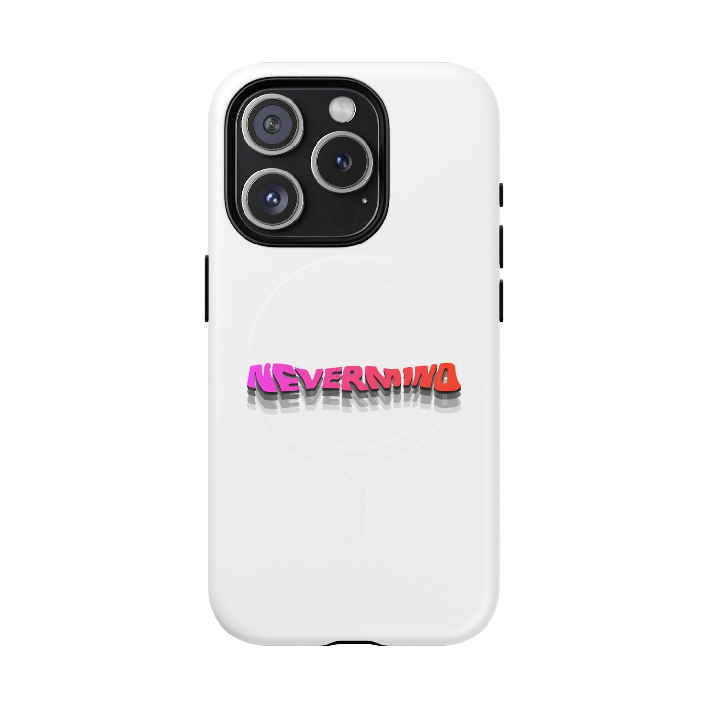 Wavy Groovy Typography Tough Magnetic Case