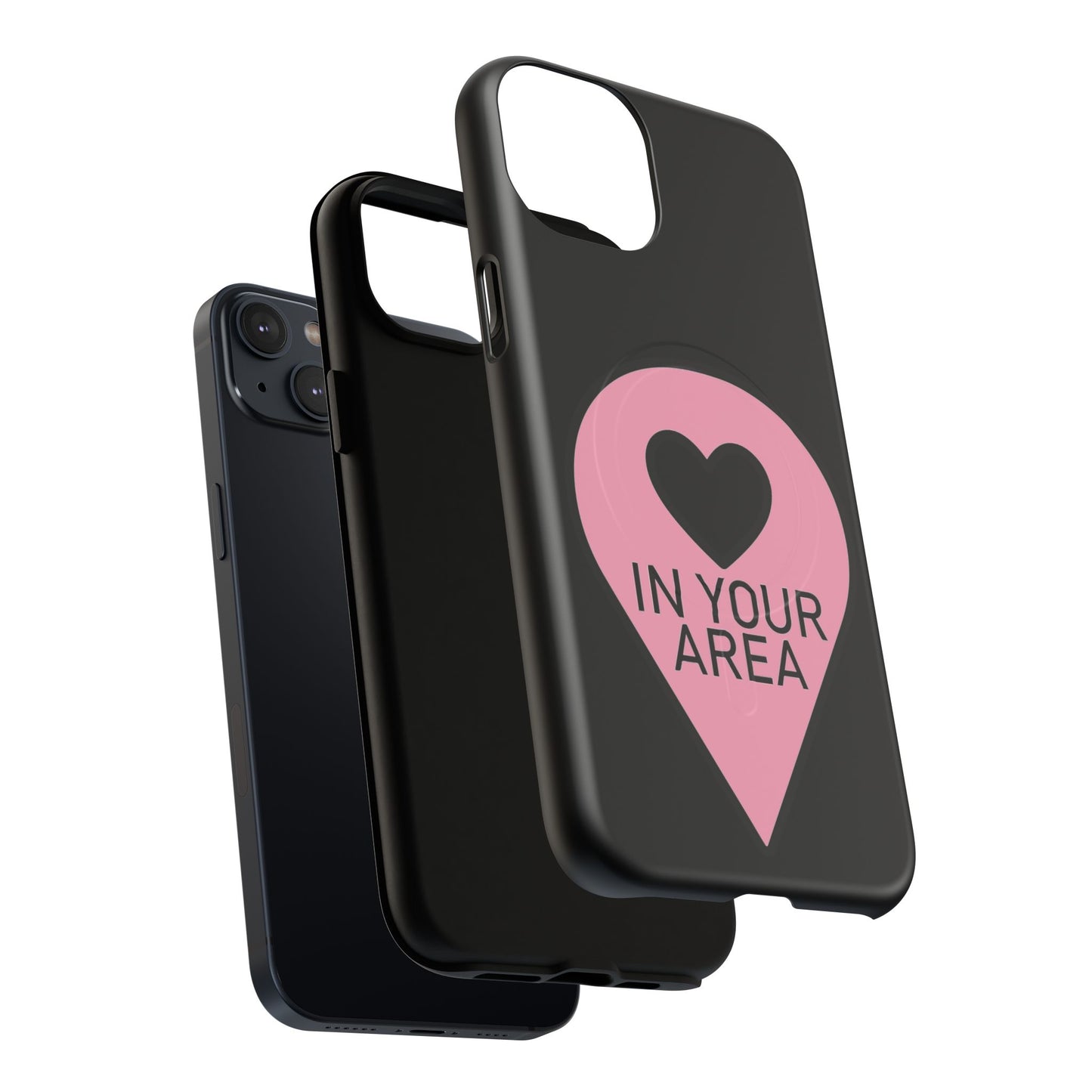Iphone In Your Area Pin Marker - Tough Magnetic Phone Case