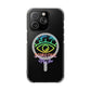 Vibrant Eye and Text Magnetic Clear Impact case
