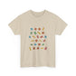 Minimalist Paw Print Unisex Heavy Cotton Tee