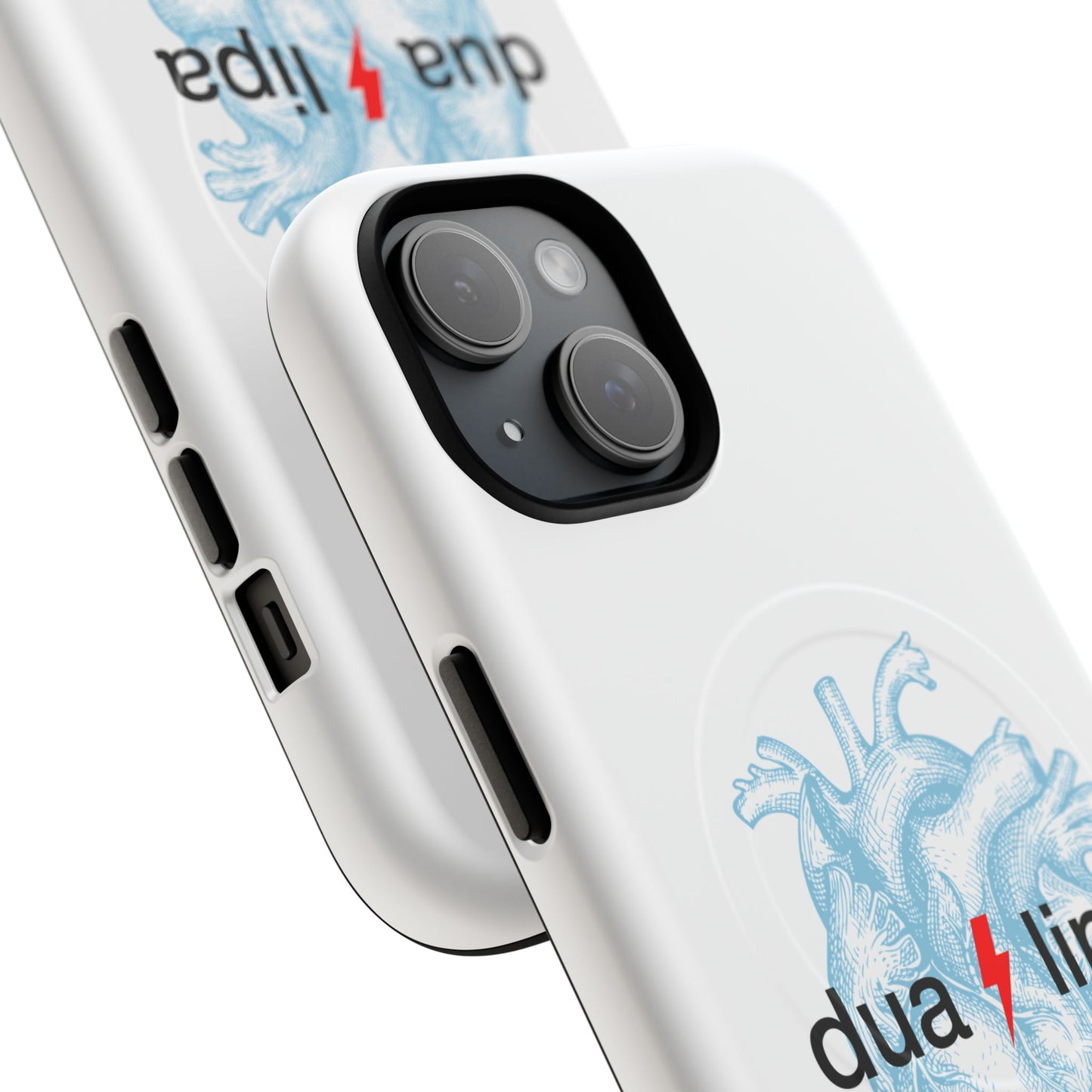 Electro Heart Illustration Tough Magnetic Case