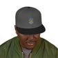 Vibrant Eye and Text Snapback cap