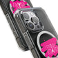 Electric Graffiti Drip Magnetic clear Impact case