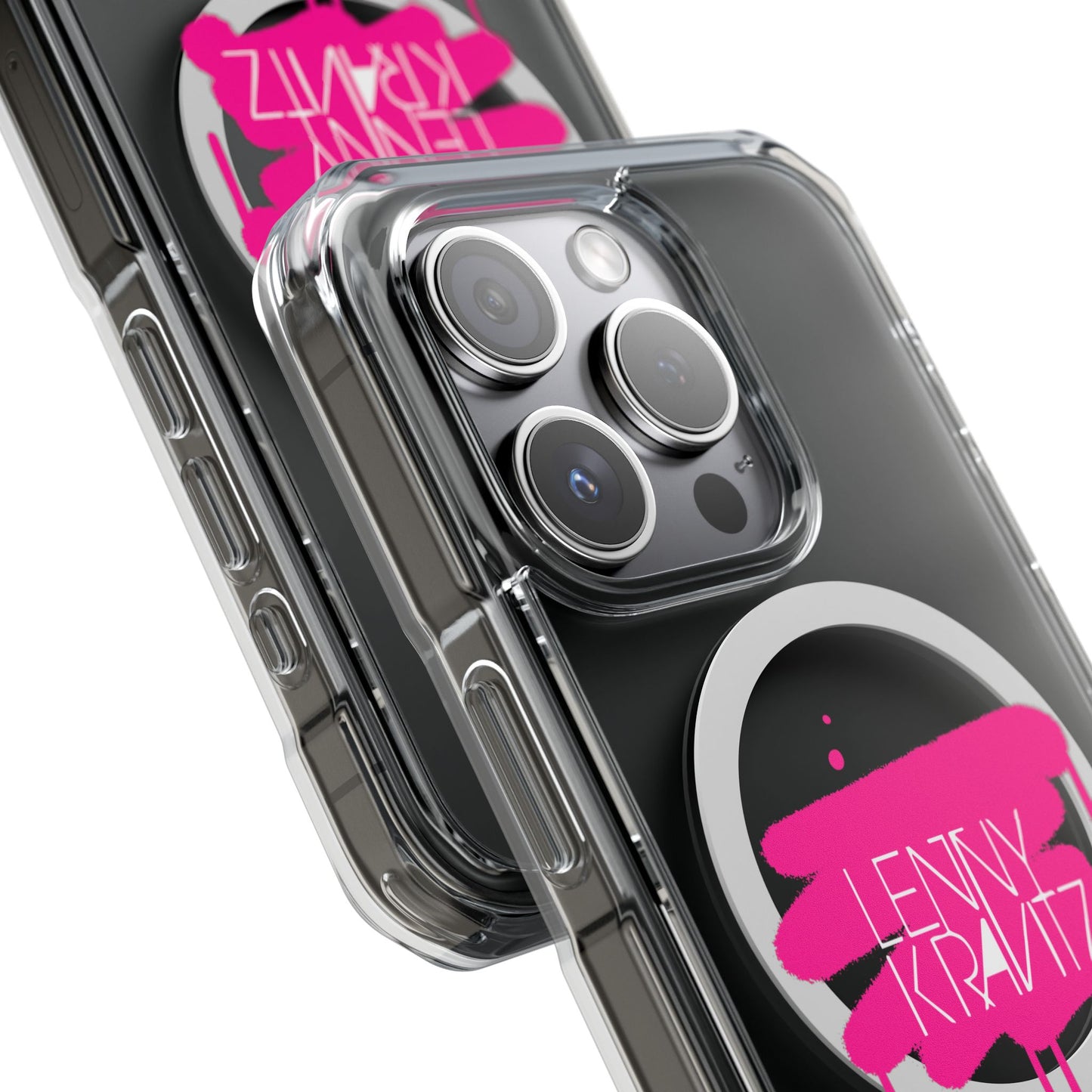 Electric Graffiti Drip Magnetic clear Impact case