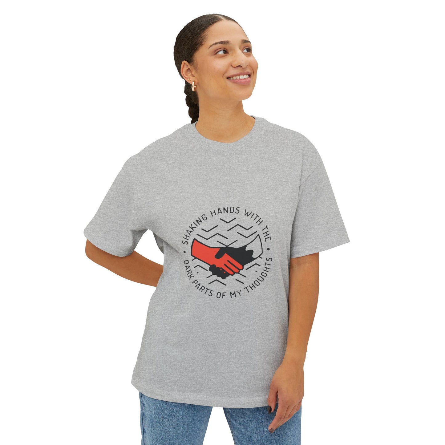 Dark Grip Unisex Oversized Boxy Tee