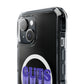 Guts Drip Effect Halftone Magnetic Clear Impact Case