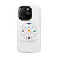 Colorful Planetary Orbit Diagram Tough Magnetic Case