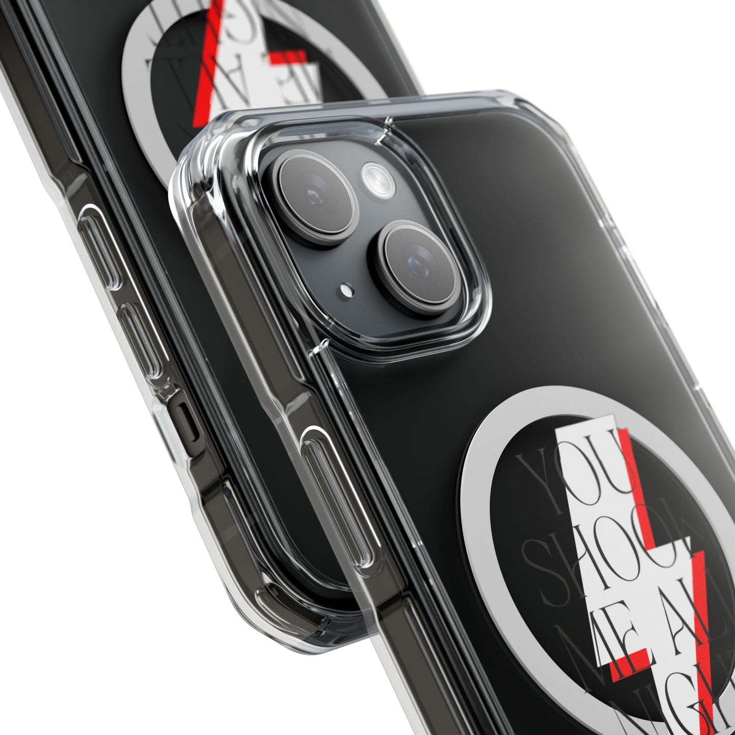 Rock Evolution Graphic Magnetic Clear Impact case