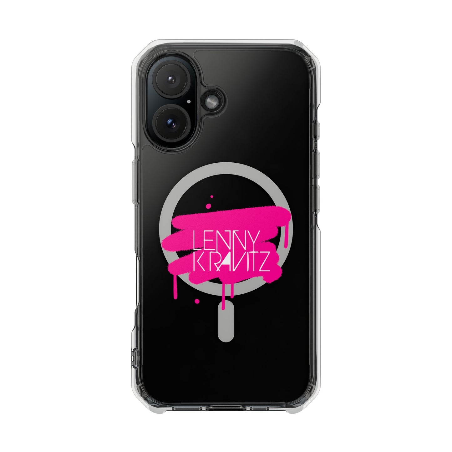 Electric Graffiti Drip Magnetic clear Impact case