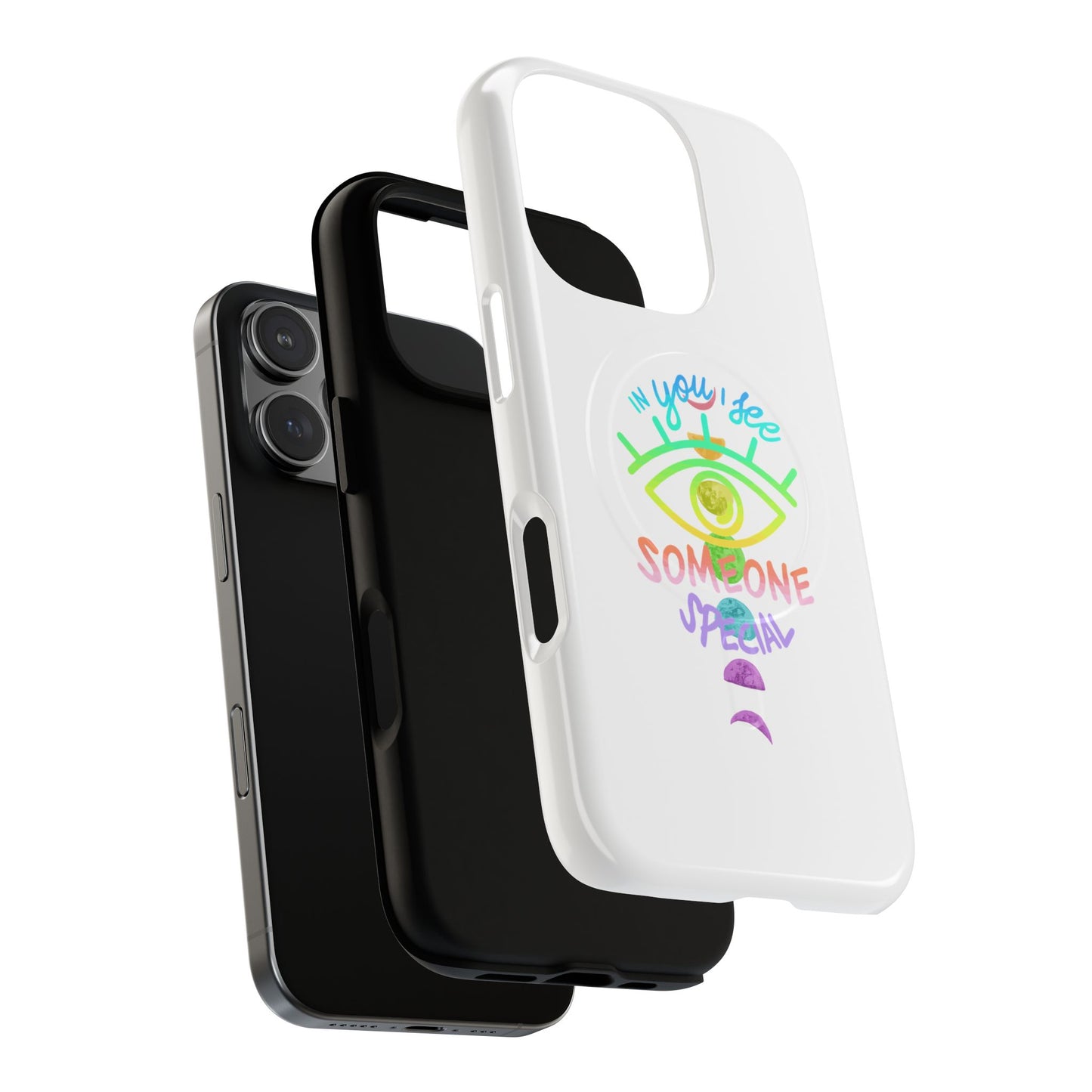 Rainbow Lunar Phases Tough Magnetic Case