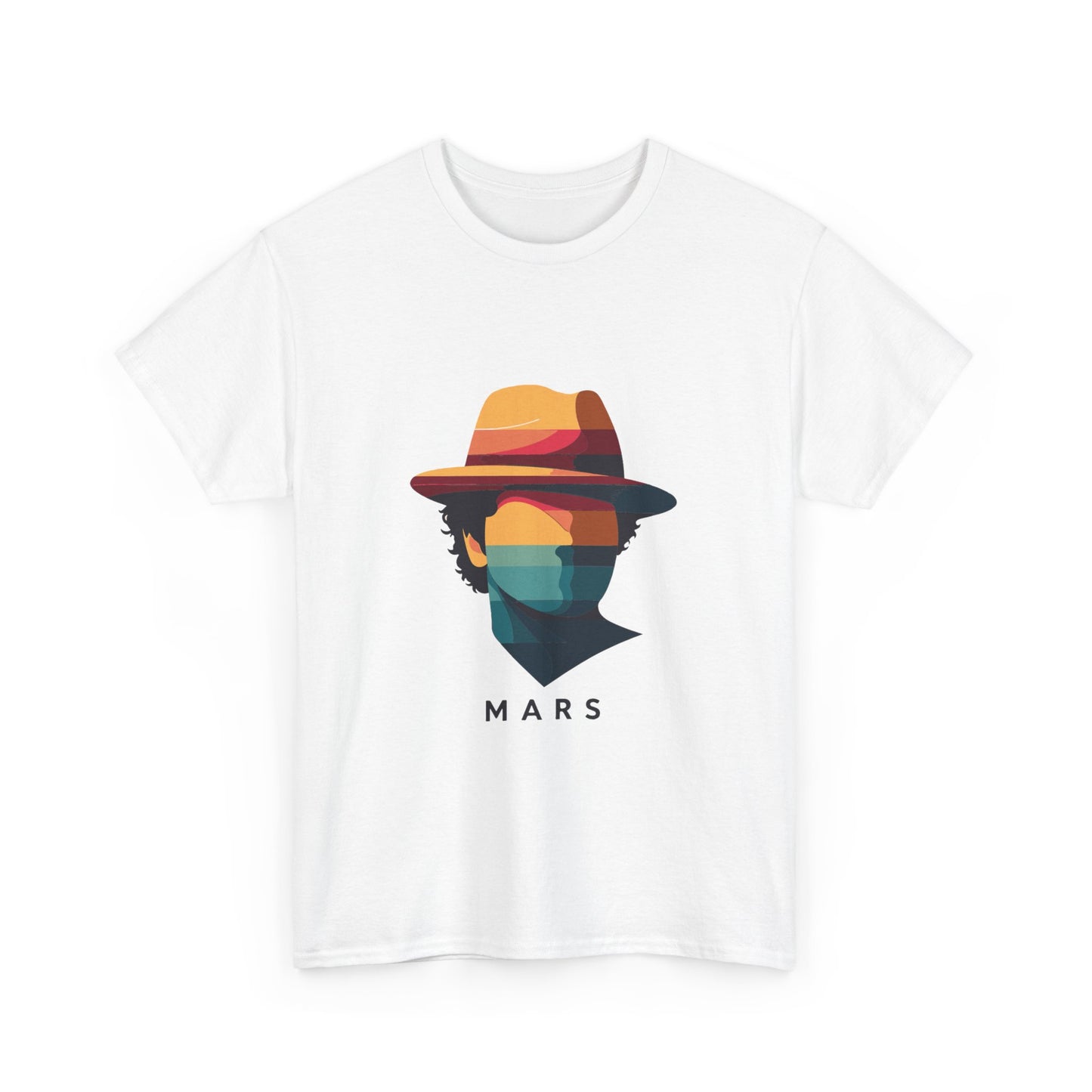 Funk Shadow Portrait Unisex Heavy cotton Tee