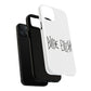 Twisted Ink Font Tough Magnetic Case