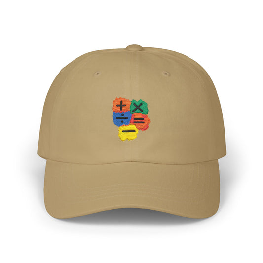 Orange Equals Symbol Classic Dad Cap