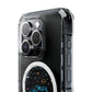 Neon Space Doodles Magnetic Clear Impact case