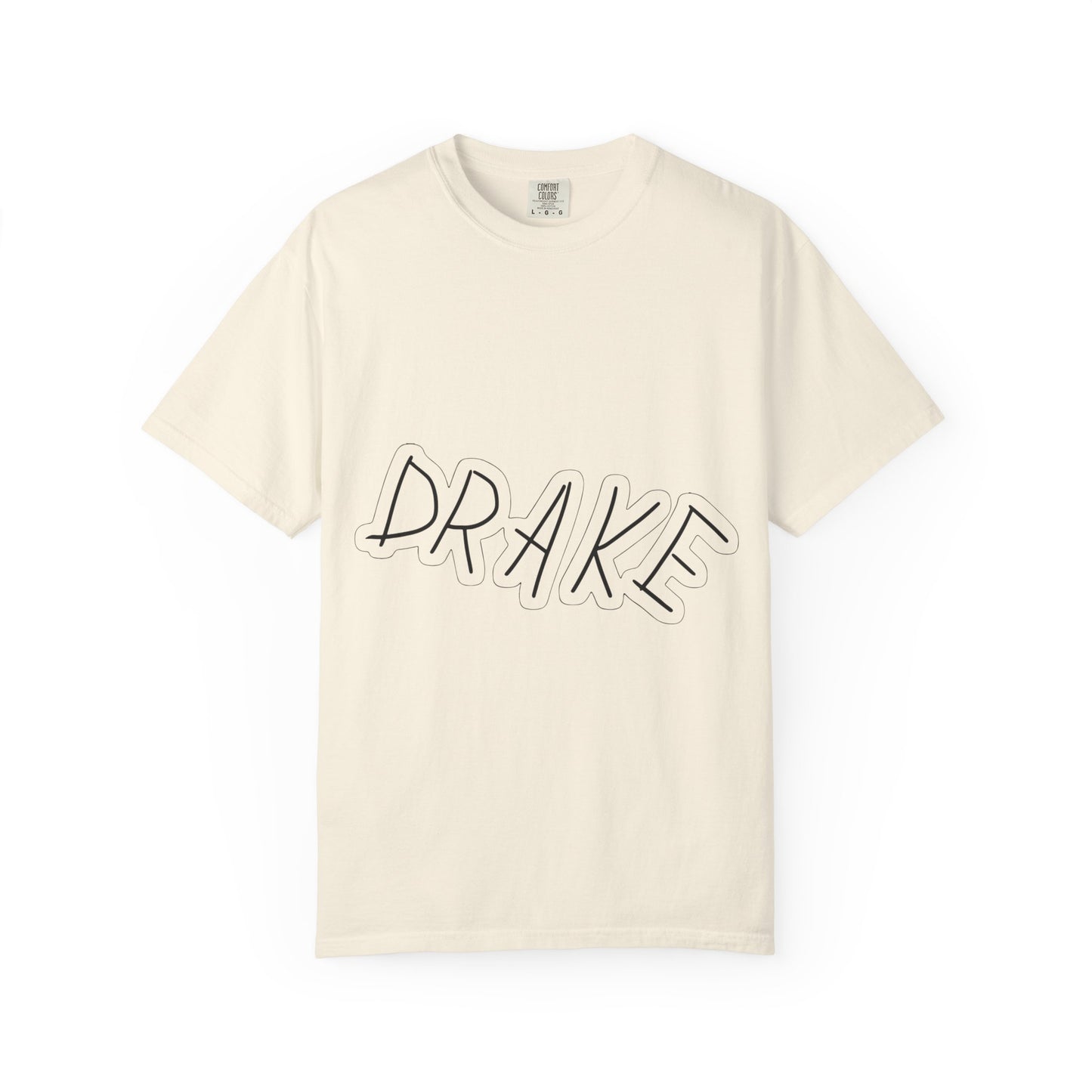 Dra-ke Graffiti Script Dyed Tshirt