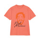 Unisex Garment-Dyed Drop-Shoulder T-Shirt – Post Malone Name Design with Picture