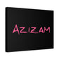 Handwritten Heart Doodle Matte Canvas