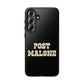 Tough Samsung Case (S20–S25) – Post Malone Bold Design
