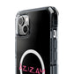 Handwritten Heart Doodle Magnetic Clear Impact Case