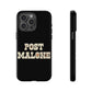 Tough iPhone Case (12–16 Pro Max) – Post Malone Bold Design