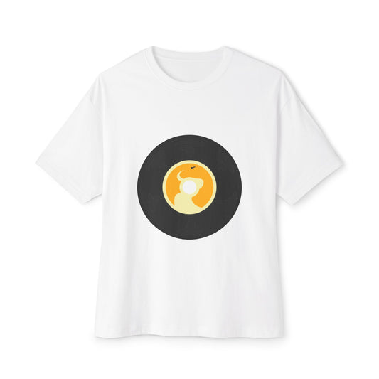 Crypto Rodeo Round Unisex Oversized Boxy Tee