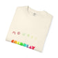Unisex Garment-Dyed T-Shirt Inspired by Coldplay’s Signage