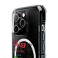 White Paw Print Magnetic Clear Impact Case