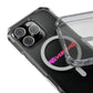 Wavy Groovy Typography Magnetic Clear Impact case