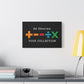 Matte Stretched Canvas, 1.25" Depth – Ed Sheeran Black Edition