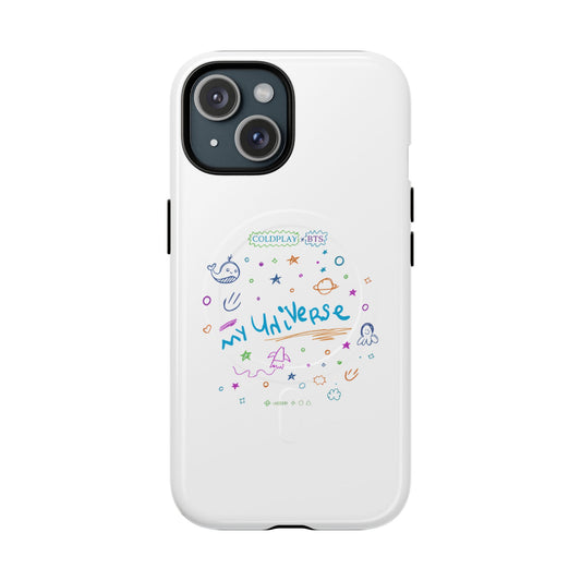 Neon Space Doodles Tough Magnetic Case