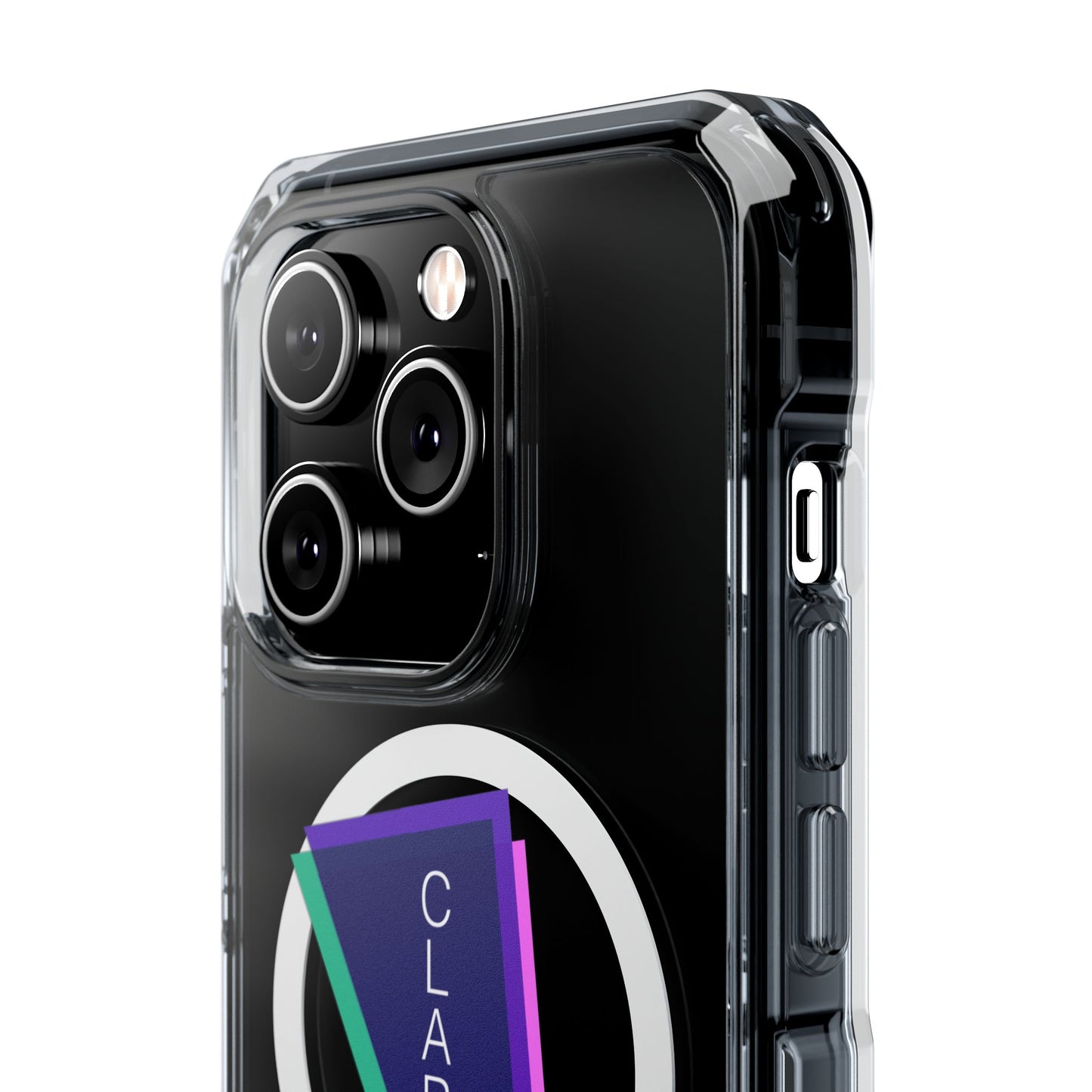 Neon Bolt Energy Magnetic clear Impact Case