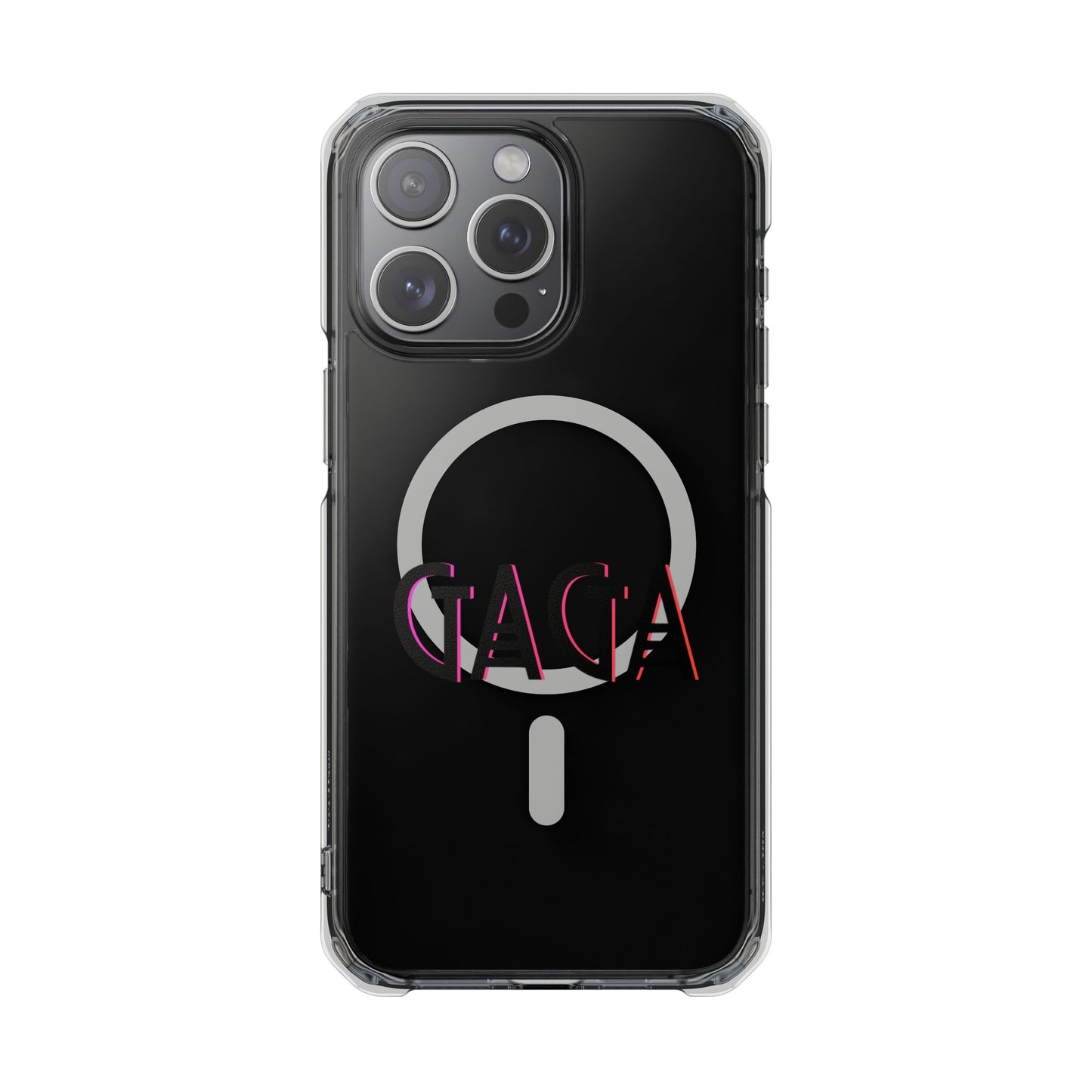 Electric Neon Magnetic clear case