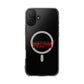 Fire Aura Grid Magnetic clear Impact case