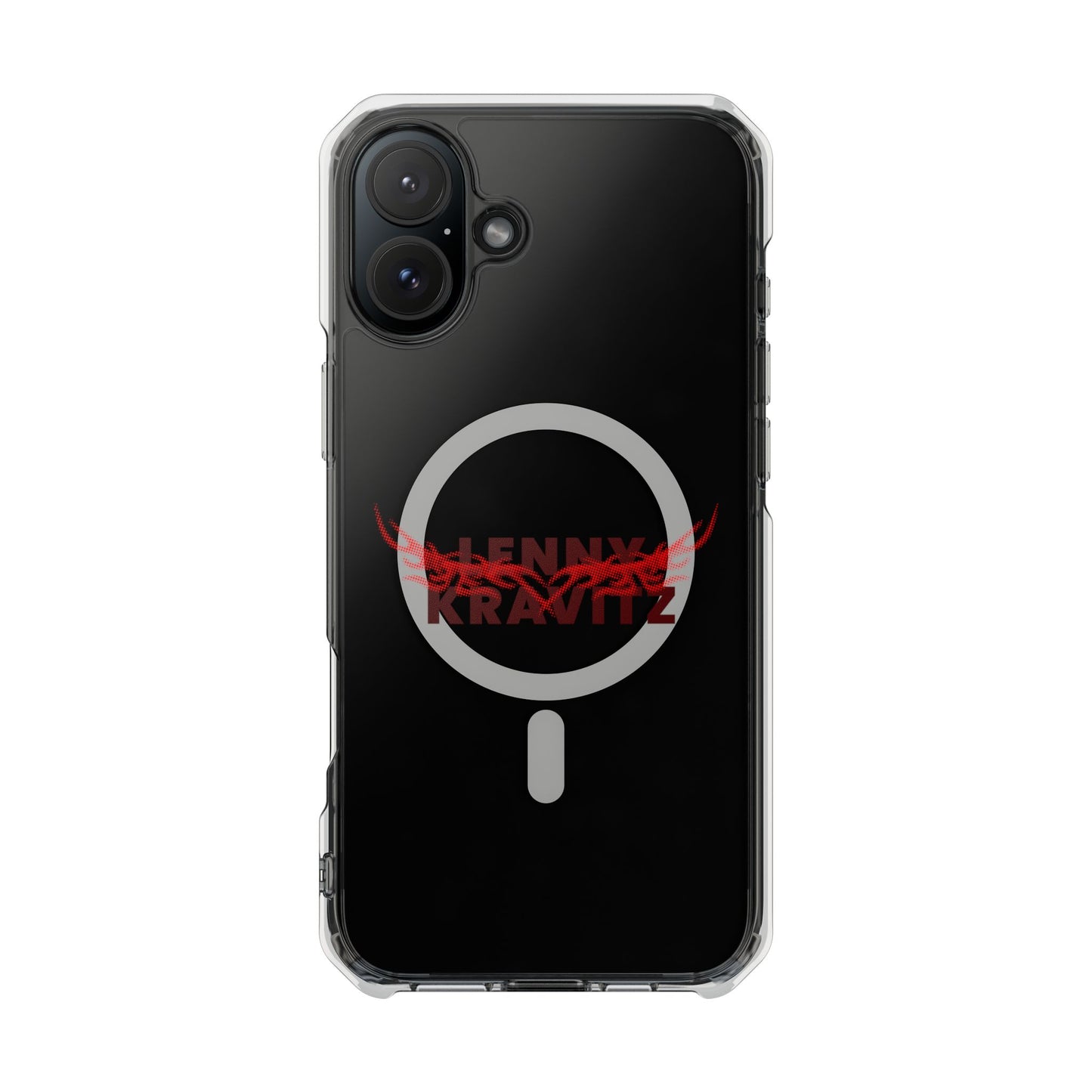 Fire Aura Grid Magnetic clear Impact case