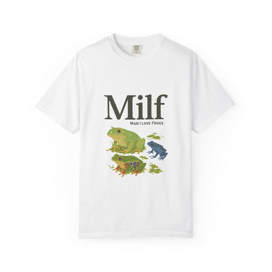 Unisex Garment-Dyed T-shirt – Snazzy Funny Milf Edition