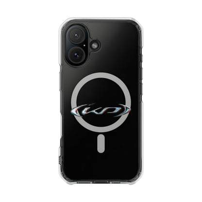 Neon‑Gradient Rua Magnetic Clear Impact cases